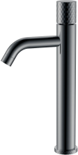 Boheme Смеситель для раковины Stick, высокий, черный хром 122-SGM