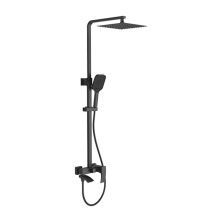 GERHANS Душевая система К14, черная K19114B