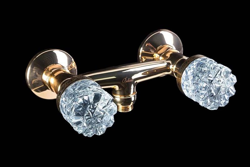 Приобрести boheme смеситель для душа crystal, золото\кристаллы 294-crst