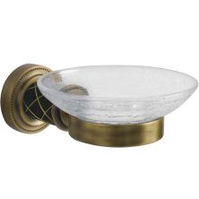 Boheme Мыльница Murano, бронза\черный 10903-B-BR