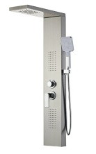 Душевая система ViEiR Shower System с гидромассажем 1282 мм, сатин VR26-S