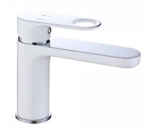 Cмеситель для раковины ViEiR Ergo 139 мм, белый V043511F