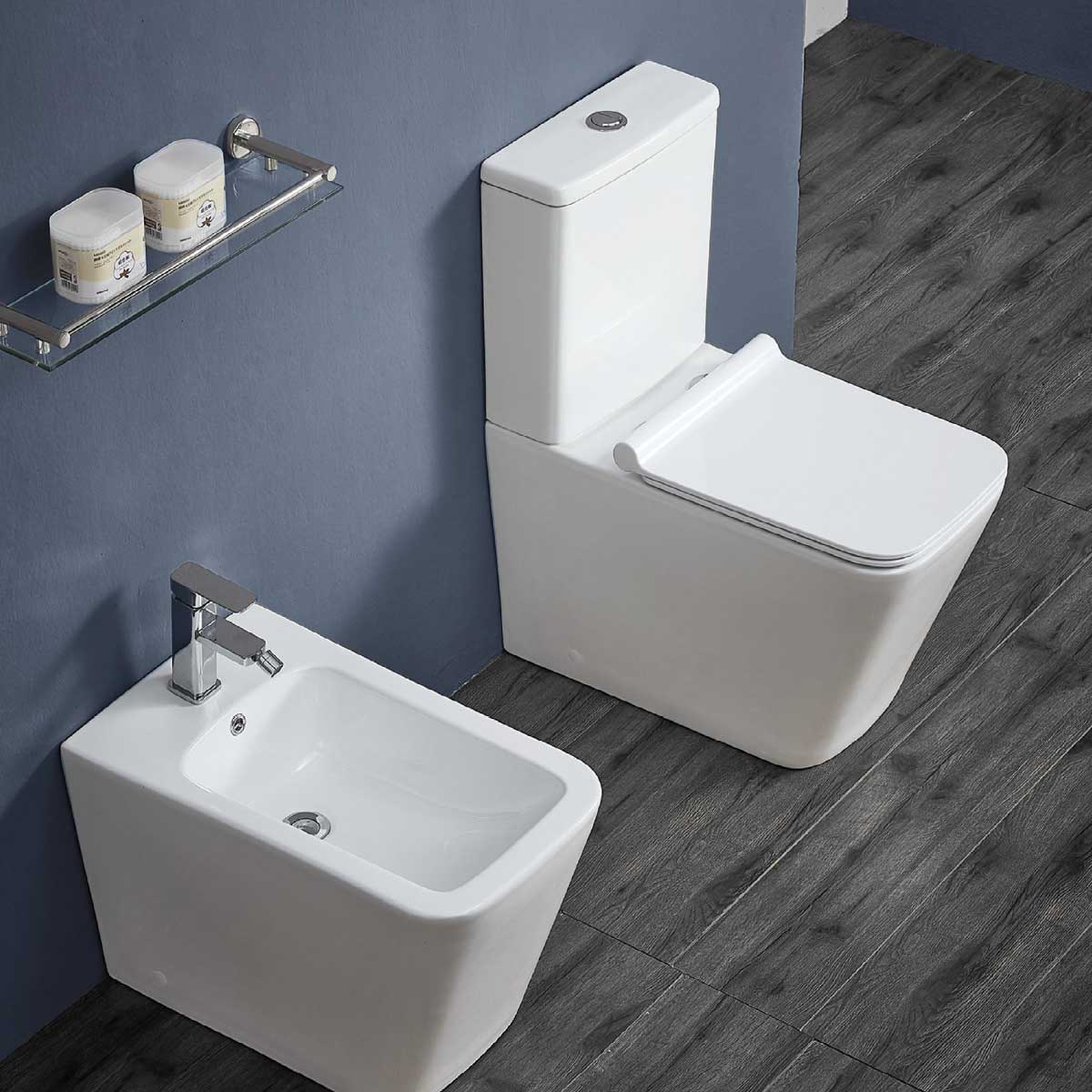 Приобрести vincea напольный унитаз ( компакт ) безободковый q-line, ультратонкое сиденье soft-close