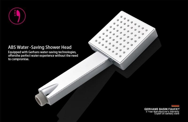 Приобрести gerhans душевая система к14, хром k19014