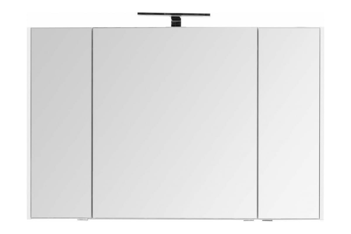 Приобрести aquanet зеркальный шкаф остин 120 см, белый