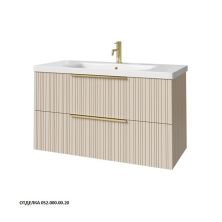 Caprigo Тумба с раковиной RAIN 100 см, кремовая, эмаль