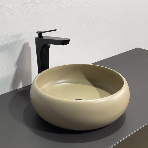 Приобрести comforty раковина 113mc 36х38 см, капучино матовая