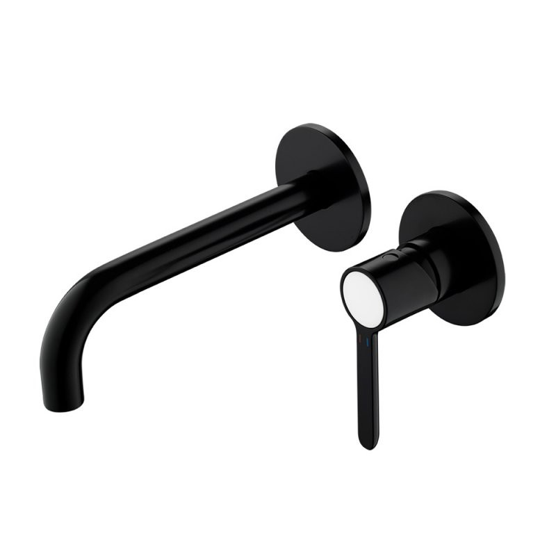 Приобрести cezares смеситель для раковины eco, скрытый монтаж, черный матовый eco-di-nop