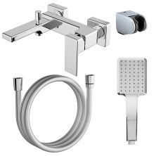 Azario Смеситель для ванны Blake с ручным душем, хром AZ-VBT238205C