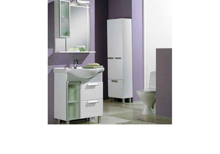 Приобрести пенал альтаир 50 см с корзиной для белья, цвет белый