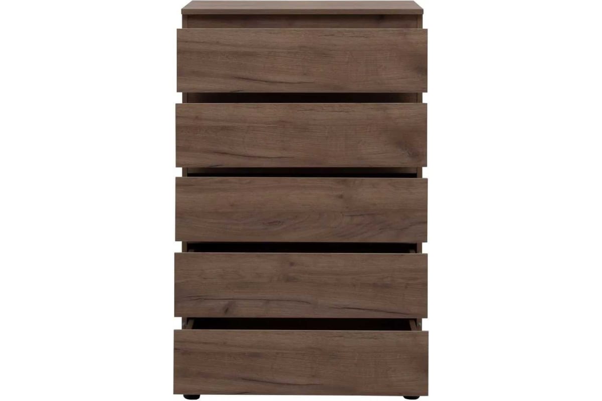 Приобрести aquanet комод сканди 70x40 см, дуб крафт (5 ящиков)