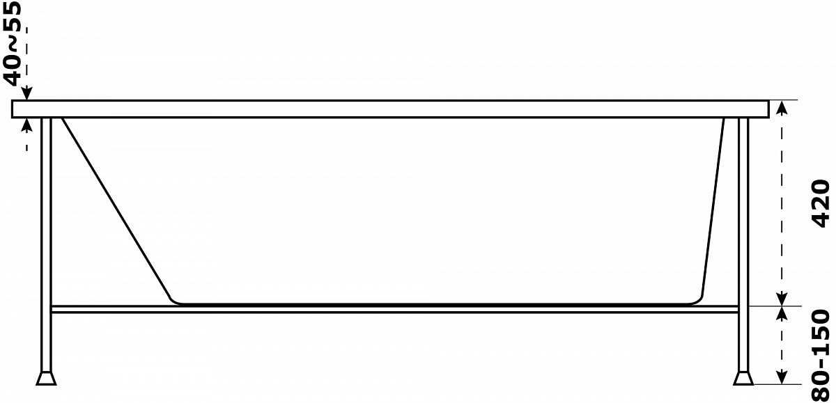 Приобрести акриловая м, прямоугольная бав0004ванна azario бали 170х75с
