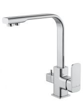 Смеситель для кухни с подключением фильтра WONZON & WOGHAND, Хром (WW-88458004-CR)