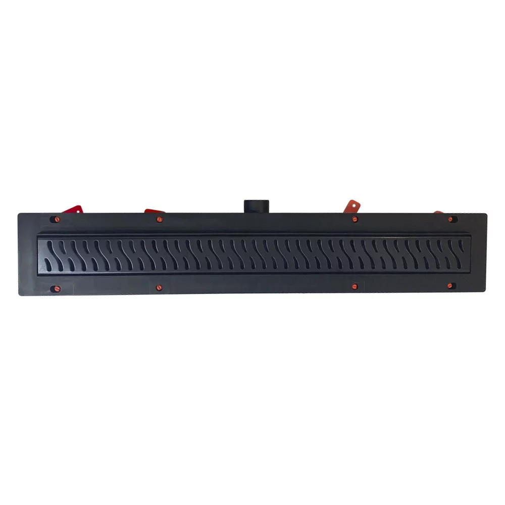 Приобрести veconi душевой трап harmony black 35 см, черный v350hb