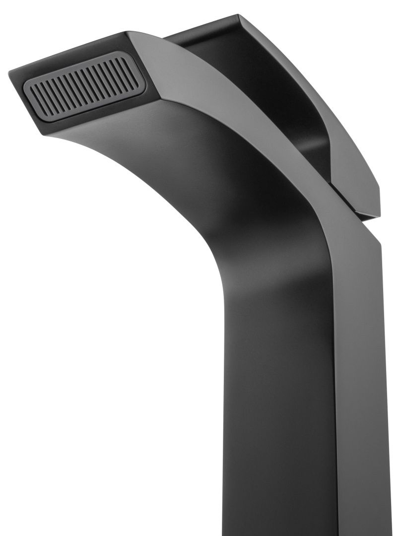 Приобрести смеситель для раковины высокий wonzon & woghand fit, черный матовый (ww-88239009-mb)