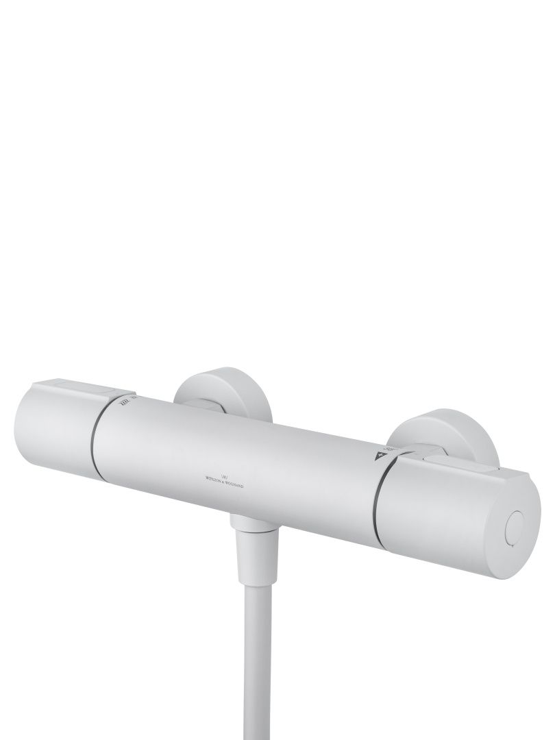 Приобрести смеситель для душа с термостатом wonzon & woghand inn 2, белый матовый (ww-a2006-a-mw)