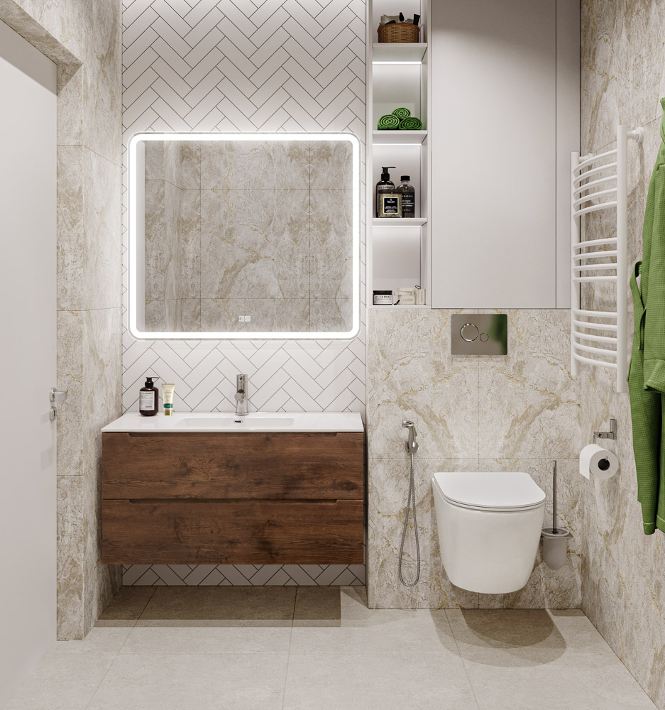 Приобрести belbagno тумба с раковиной etna 100 см, подвесная rovere moro, белая раковина