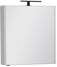 Aquanet Зеркальный шкаф Латина 70 см, белый