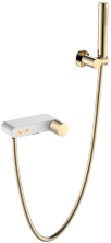 Boheme Смеситель для ванны Stick, белый\золото 123-WG.2