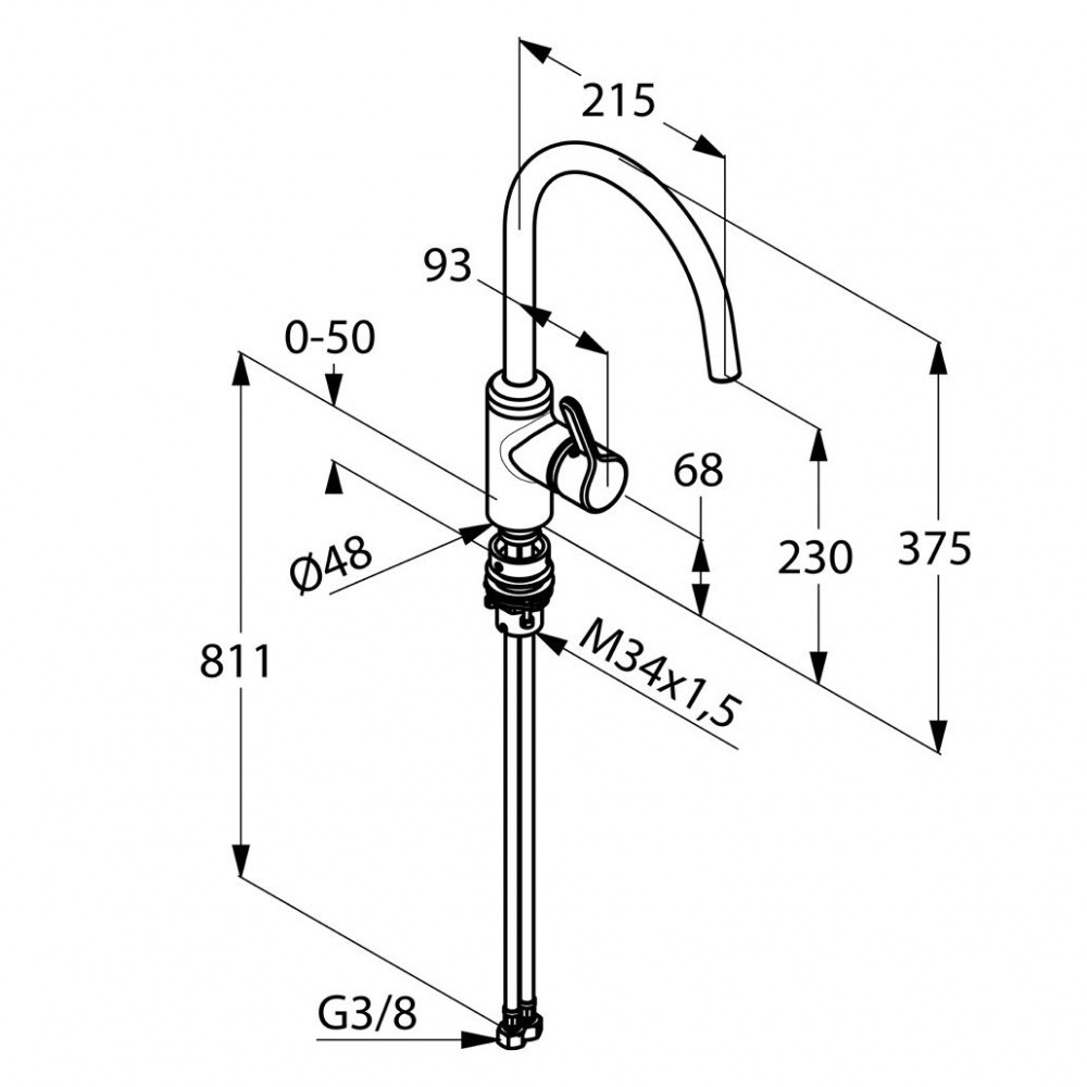Приобрести kludi bingo star смеситель для кухни, байонетное крепление
