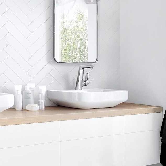 Приобрести kludi смеситель для раковины ameo, 220мм, хром 410240575