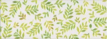 Декор настенный Kerama Marazzi Венсен Dec. Зеленый Цветы 40x15