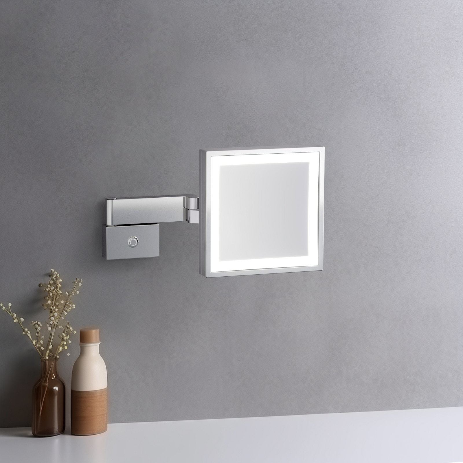 Приобрести зеркало с подсветкой timo selene 10076/00 хром