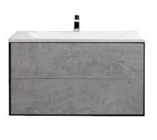 CEZARES Тумба подвесная с раковиной PREMIER 100х56см, серый