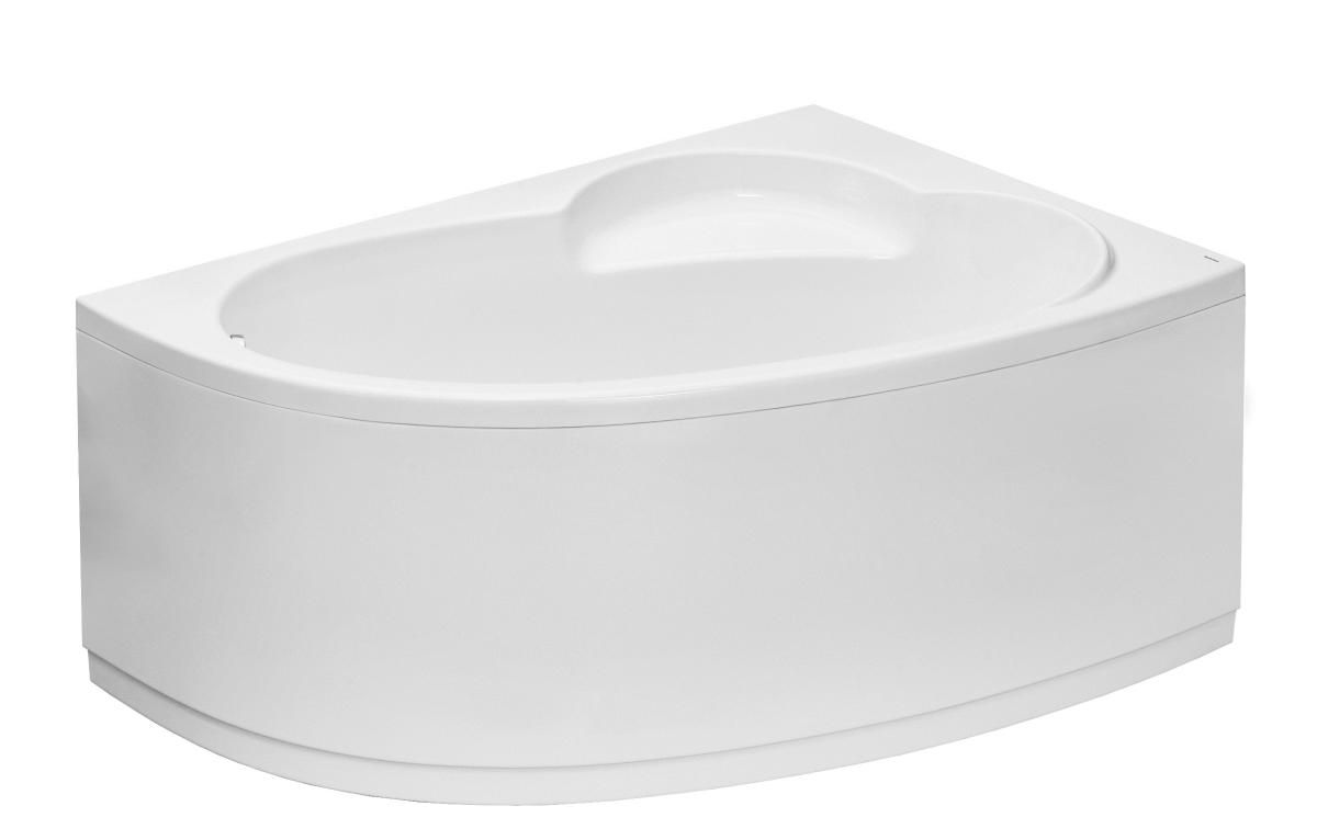 Приобрести акриловая ванна, асимметричная шри-ланка 150х100 см правосторонняя, белая
