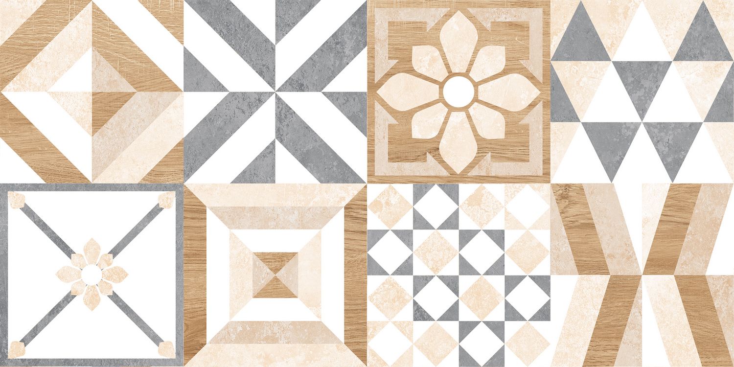 Приобрести global tile плитка керамическая marmaris gt бел. 50*25 пэчворк_ 1 \74,25 gt129vg