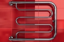 Двин Полотенцесушитель D 500x500 мм фокстрот, водяной, хром 4627086011773