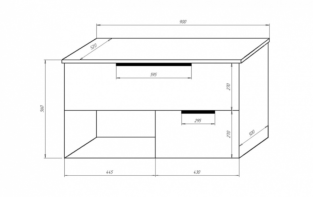 Приобрести тумба подвесная azario gris 90 со столешницей, дуб веллингтон/антрацит