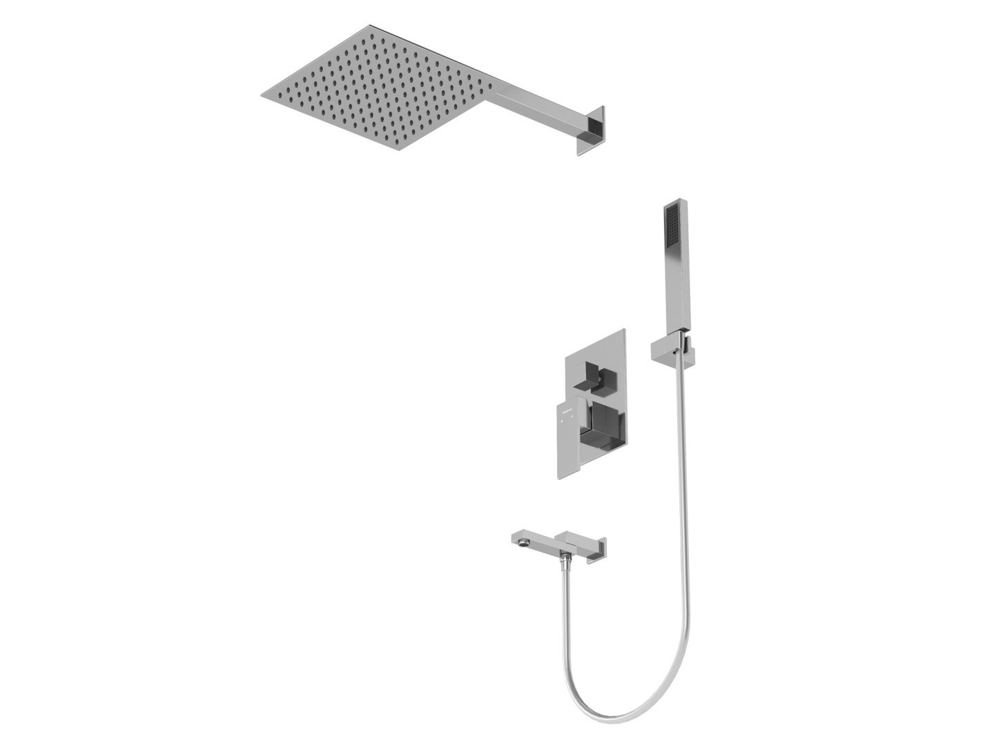 Приобрести hayzburg встраиваемая душевая система,хром hb-1001ch