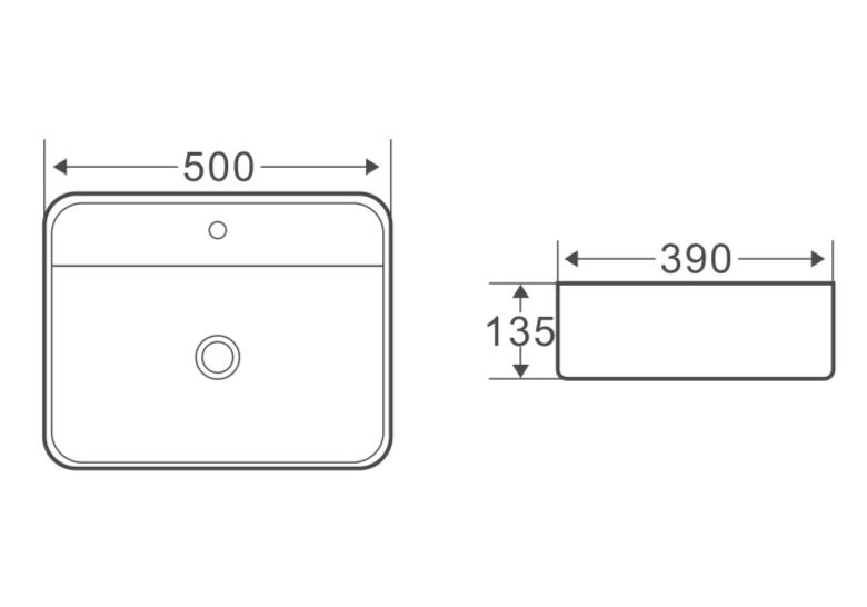 Приобрести раковина-чаша belbagno 50 см bb1321
