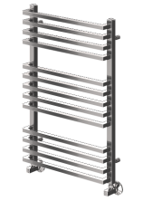 Terminus Полотенцесушитель Берн П13 50х80 см, водяной, хром