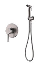 BelBagno Смеситель с гигиеническим душем ETNA, сатин ETNA-SET-HGN-IN