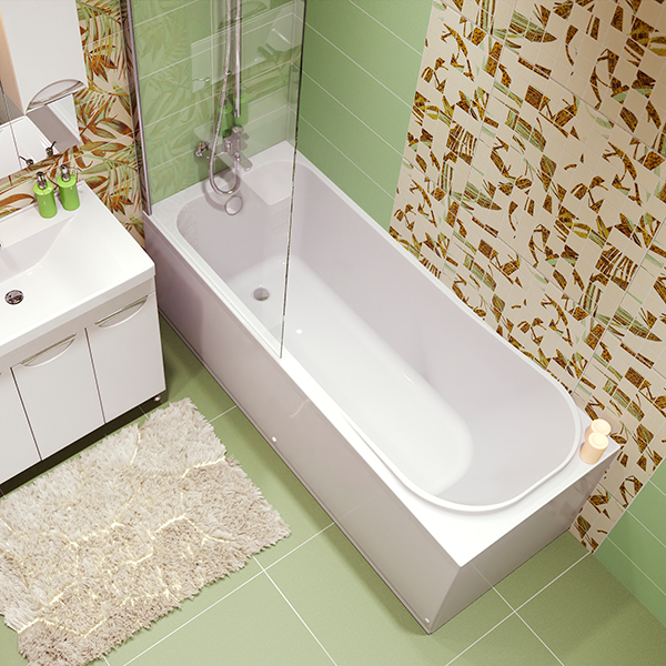 Приобрести mirsant ванна акриловая гагра 150*70 см, белая, ут000068390