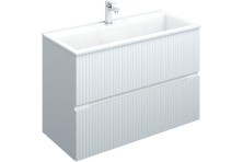 Aquanet Тумба с раковиной Джейн 100 см, белая матовая