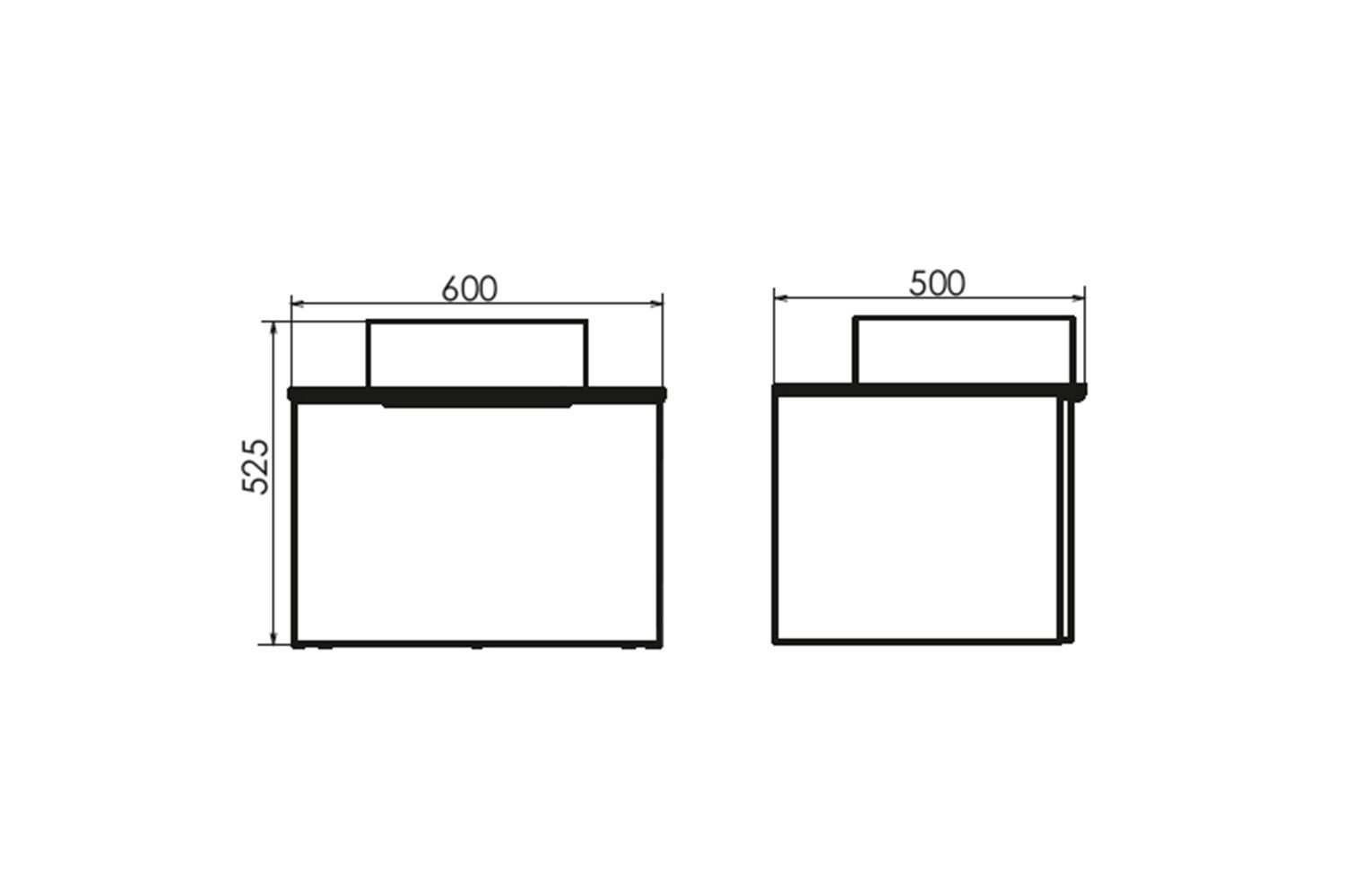 Приобрести сomforty тумба со столешницей и раковиной "портленд-60" дуб шоколадно-коричневый с раковиной 9110mb