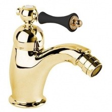 CEZARES Смеситель для биде MARGOT с донным клапаном, золото MARGOT-BSM1-03/24-N