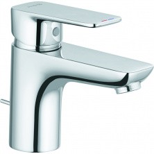 KLUDI Смеситель для раковины Pure&Style 75 с донным клапаном, 135мм, хром 403820575