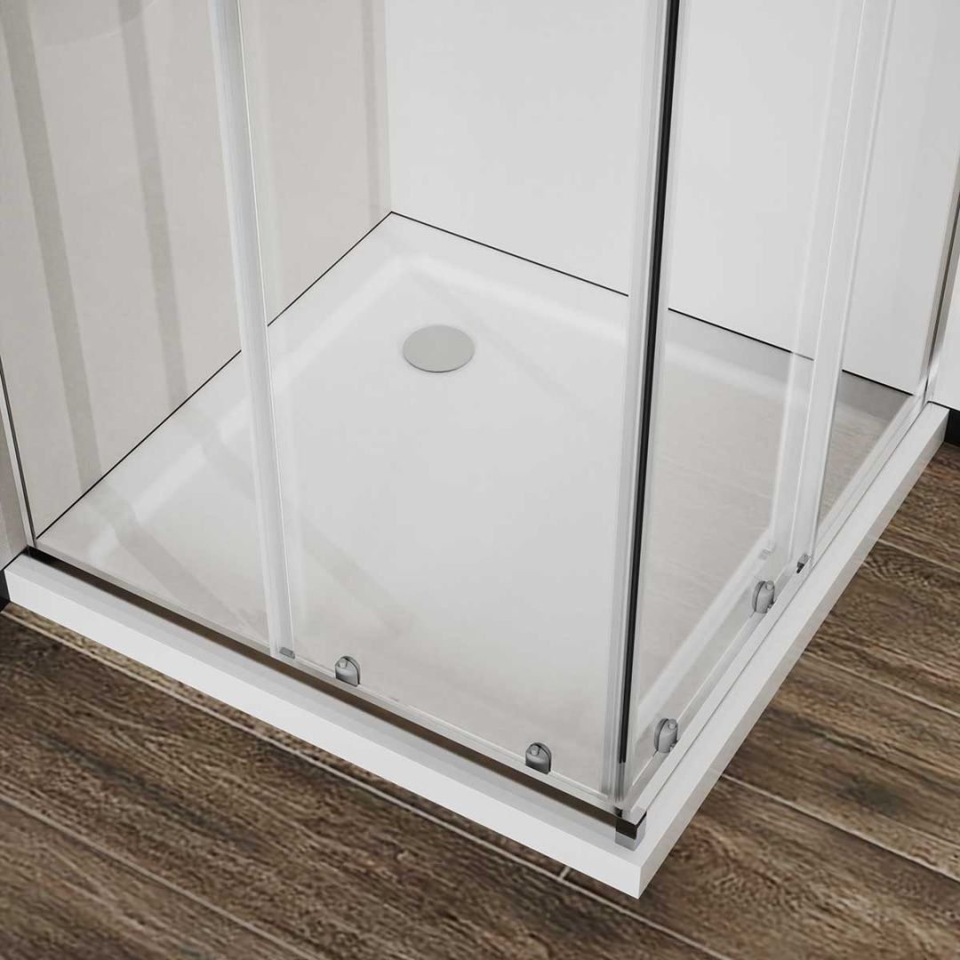 Приобрести vincea душевое ограждение city 90х90 см, прозрачное, хром vss-5ct900cl