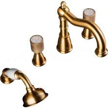 Boheme Смеситель для ванны Royale, врезной, бронза 391-Royal