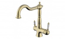 LEMARK Смеситель для кухни Villa с подключением к фильтру, бронза LM4858B