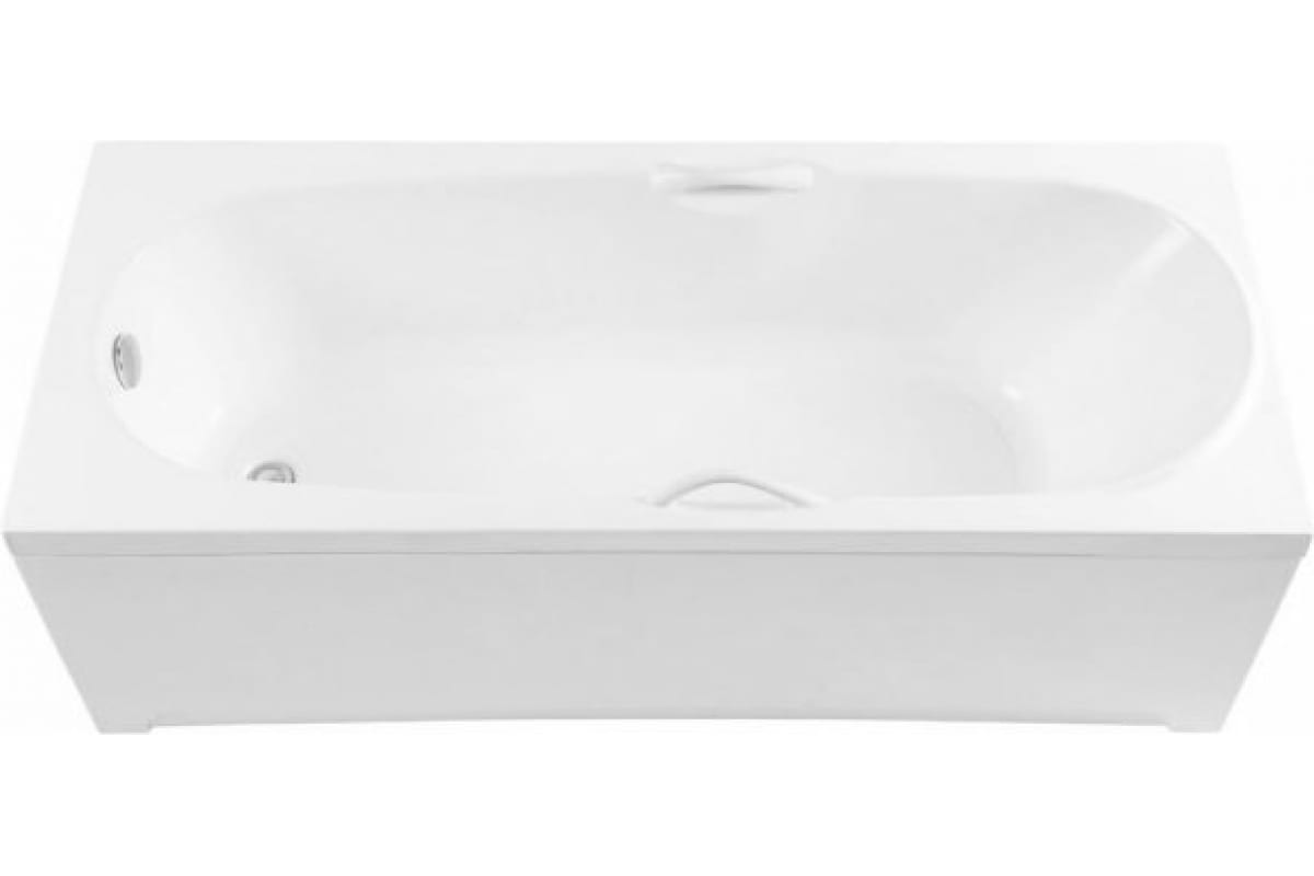 Приобрести aquanet фронтальная панель для ванны dali 150 см, белая