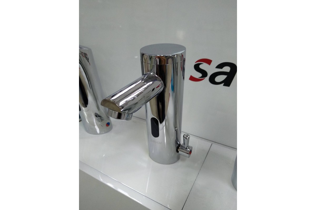 Приобрести savol смеситель для раковины, сенсорный,180мм, хром s-gy8805