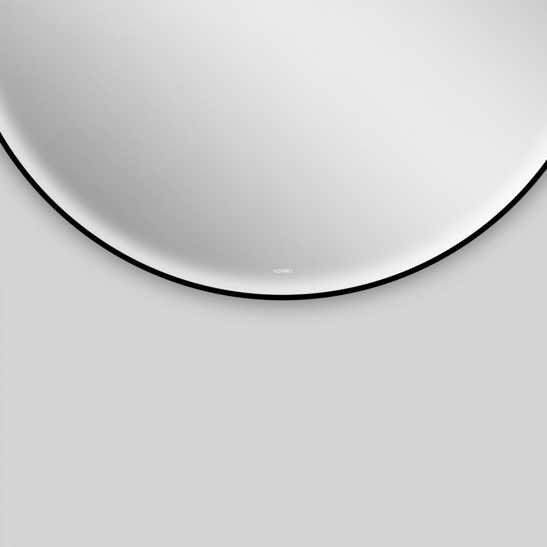 Приобрести azario зеркало d 600 60х60 см, белый, с подсветкой, сенсорный выключатель, диммер az-z-126alm