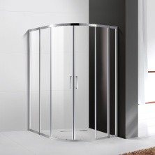 Cezares Душевое ограждение MOLVENO 130х120 см, хром MOLVENO-RH-22-130/120-C-Cr-IV