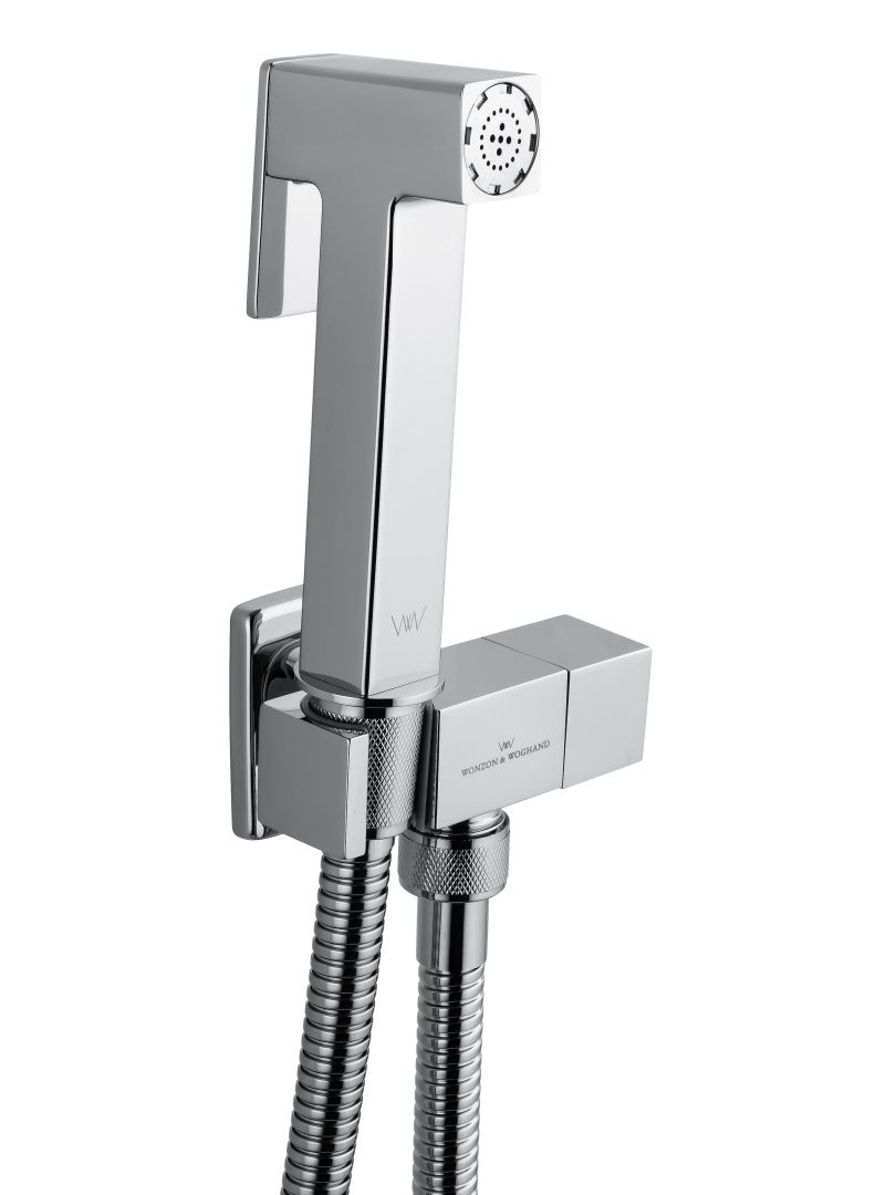 Приобрести модуль гигиенического душа для встраиваемых смесителей wonzon & woghand, хром (ww-88809904-cr)