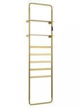 Полотенцесушитель электрический WONZON & WOGHAND DÜSSELDORF, Брашированное золото (WW-A205-BG)